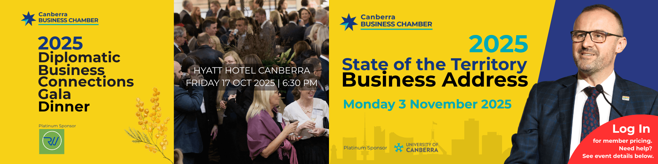 Canberra Business Chamber Events